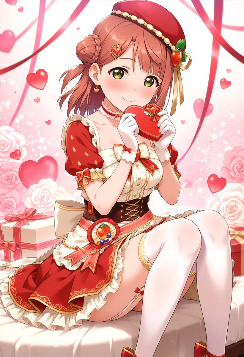 ストロベリーチョコよりも歩夢ちゃん！ #上原歩夢 #虹ヶ咲