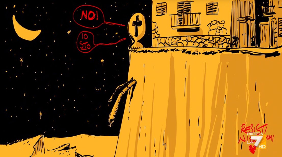 Resisti Niscemi ❤️

#propagandaniscemi #propagandalive <a href="/makkox/">makkox</a>