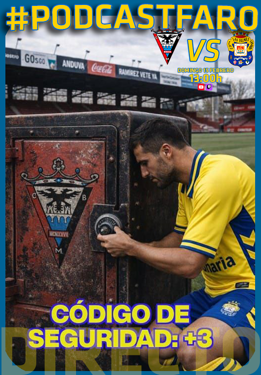 💛¡¡𝗛𝗢𝗬 𝗝𝗨𝗘𝗚𝗔 𝗟𝗔 𝗨𝗗!!💛

#PodcastFaro 4⃣4⃣5⃣ con Efemérides, RdP Jonathan Viera, PREVIA del #MirandesLasPalmas, agenda de la Cantera y mucho más

Dale caña en
🟢Spotify→ open.spotify.com/episode/35aRO6…
🟠iVoox→ ivoox.com/de-palique-cd-…
🔴YouTube→ youtube.com/watch?v=aszgIr…