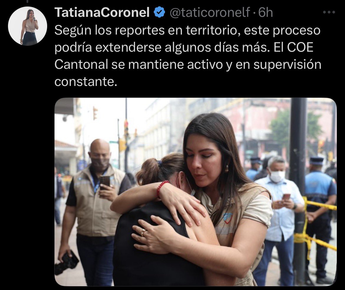 Está inepta recién se da cuenta que hay un incendio a pocas cuadras del municipio. 

Mientras todo ocurría, su prioridad fue montar un show político para defender a un delincuente, no atender una emergencia real.

Y ahora pretende fingir solidaridad con una foto. NOVELERA