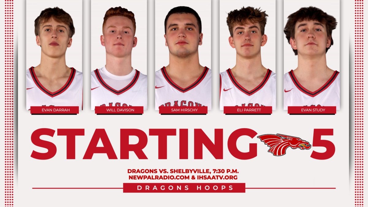 Our first five for tonight's game against Shelbyville.