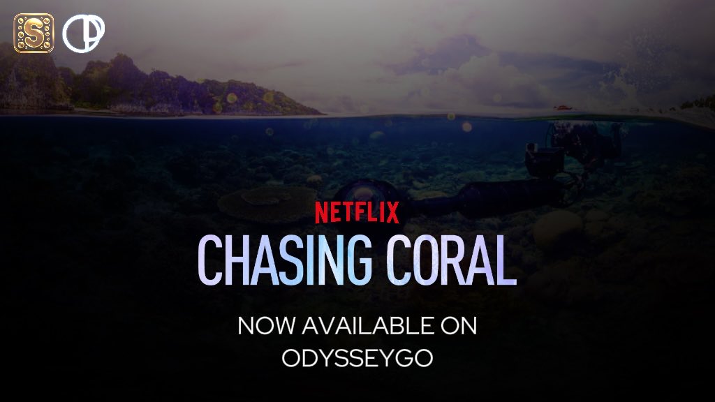 OdysseyGoX's tweet photo. Chasing Coral is now available for watch on OdysseyGo. https://t.co/Qjd0k1D4rQ