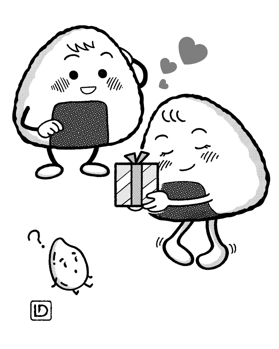 LaocoonDesign's tweet photo. 2026年2月14日 東京新聞時事川柳イラスト 「バレンタイン チョコより米くれ」 #バレンタイン    #イラスト好きと繋がりたい #東京新聞 https://t.co/Iu9EEUeNTJ