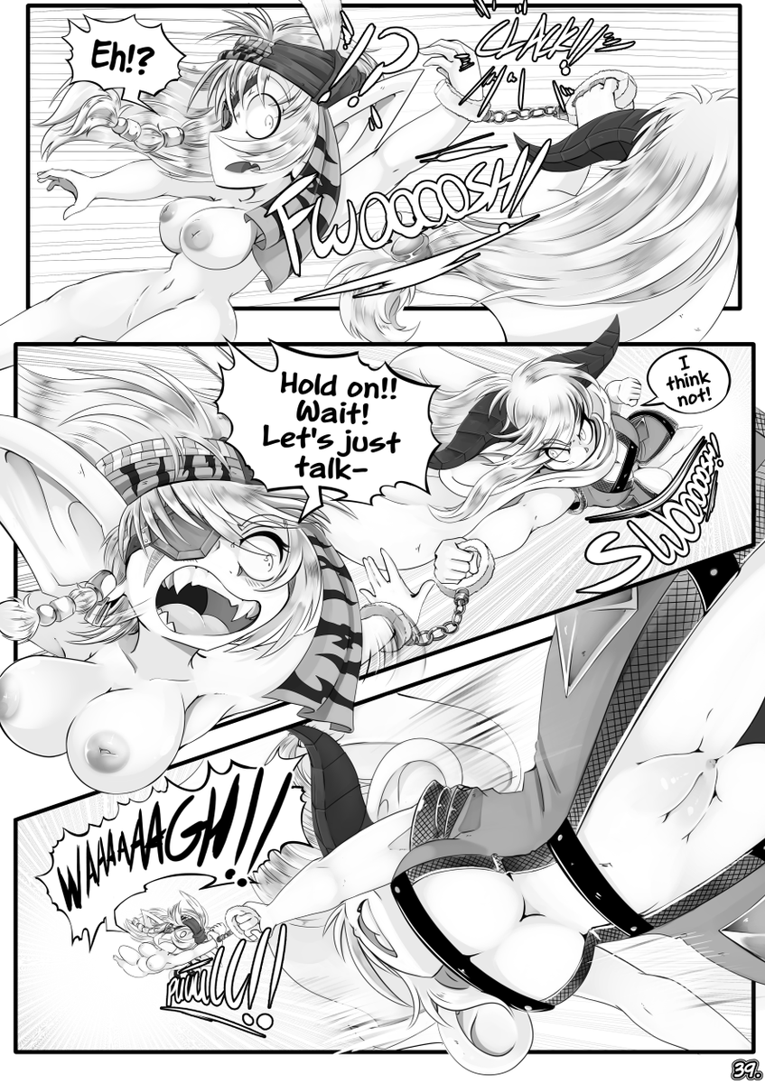 Althea goes nyoooom! Zealous Ch.5 Page.39!!!