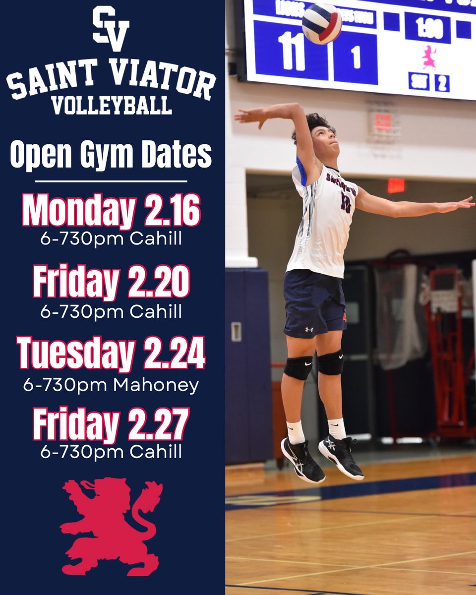 Saint Viator Boys Volleyball tweet media