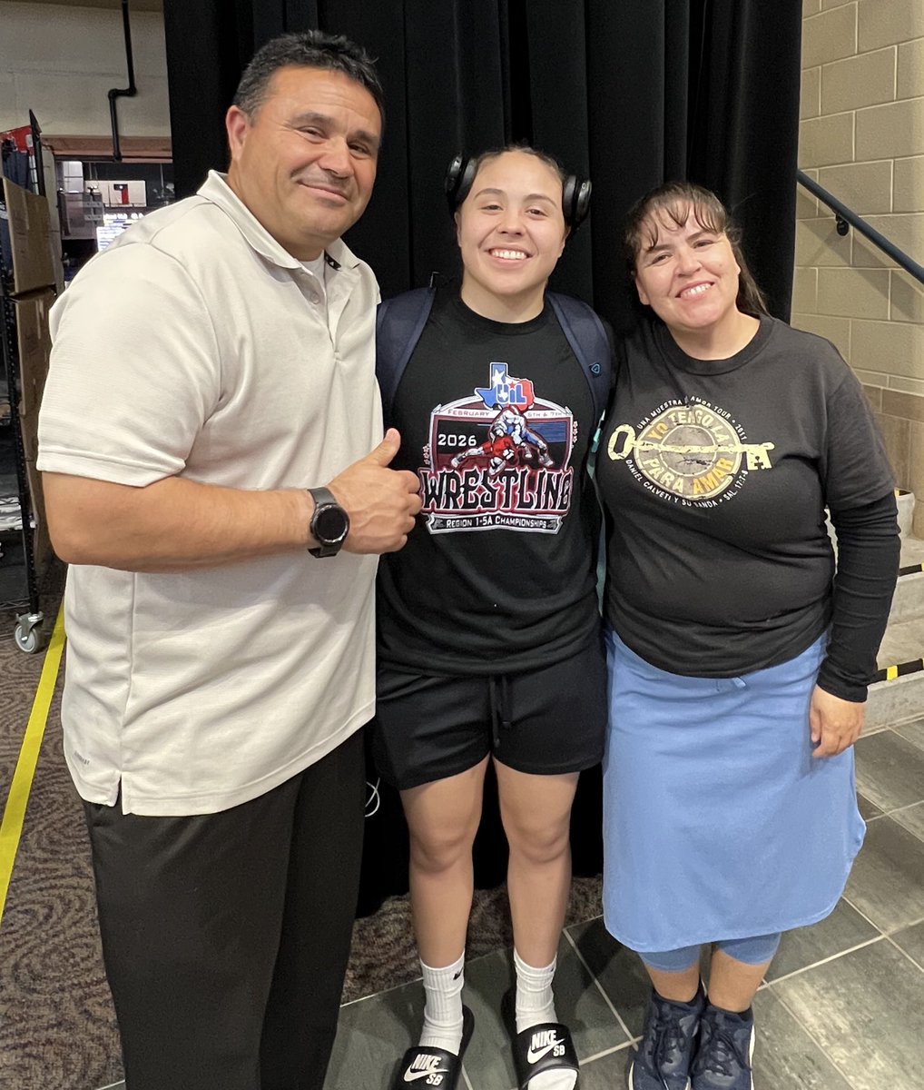 This EAGLE Champion keeps soaring! <a href="/Rubie77777/">Rubie Chavez</a>  advances to the <a href="/UIL/">UNESCO-UIL</a> state wrestling semifinals!