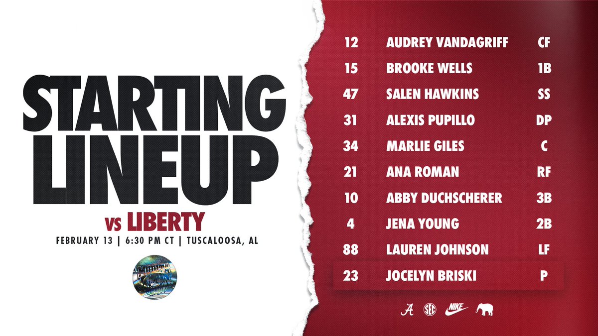 Alabama Softball tweet media