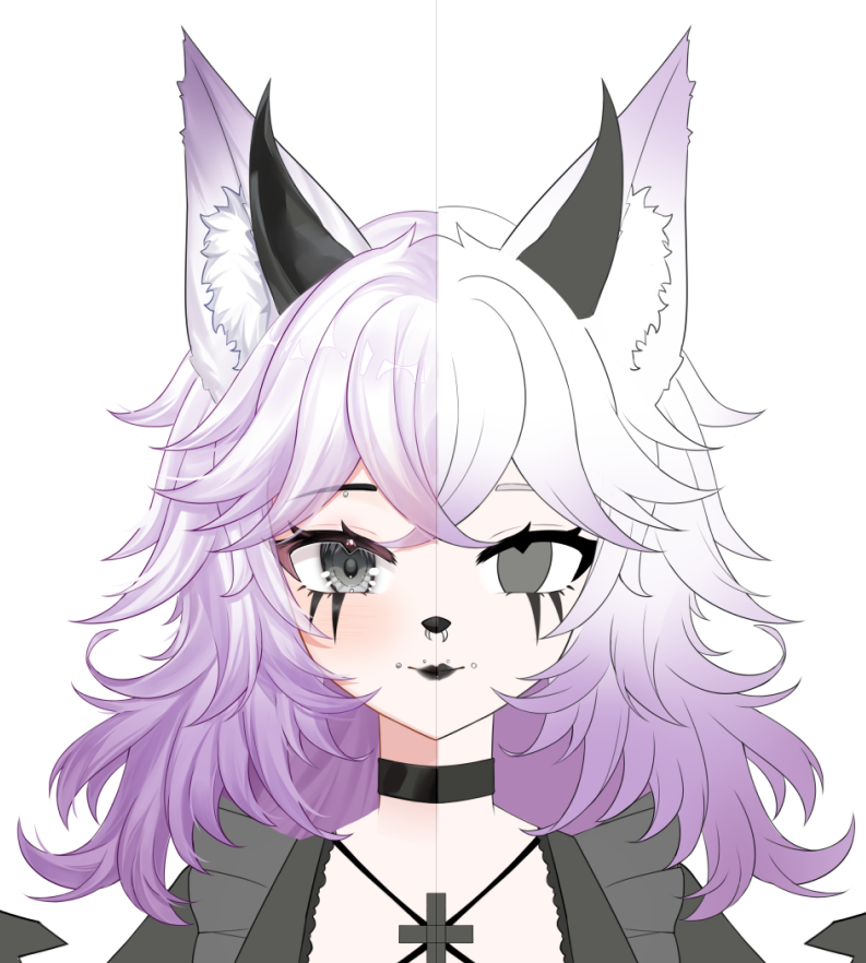 😈
#Vtuber #Live2D #Live2DWIP