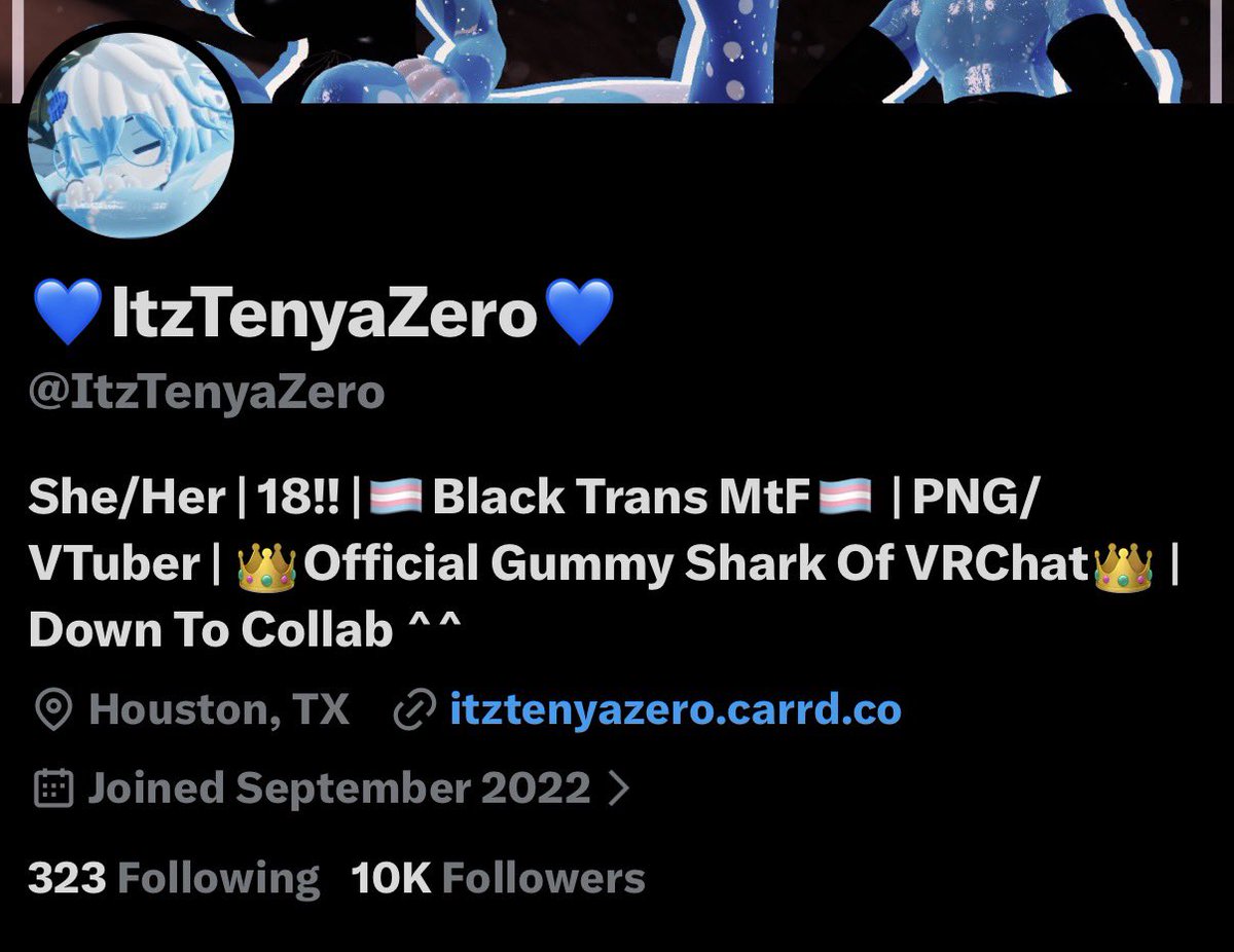 💙ItzTenyaZero💙 tweet media