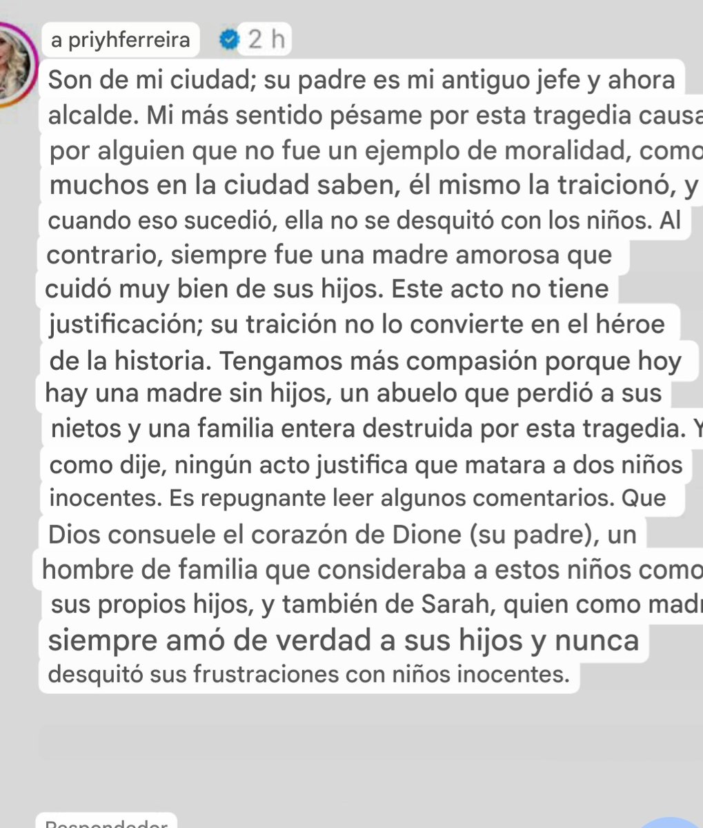 smslovingu's tweet photo. @AlertaMundoNews La hipocresía, él si la podría engañar pero ella a él no, y tenía que desquitarse con unos inocentes https://t.co/WWSDNEo2B5