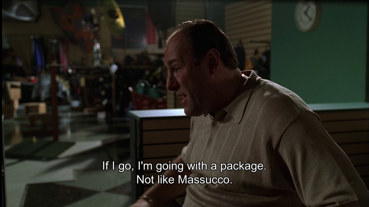 Every The Sopranos Frame In Order tweet media