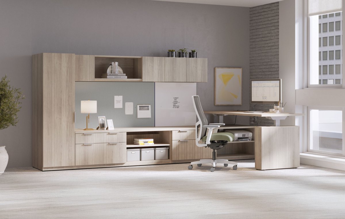 EatonOffice's tweet photo. Comfort you can feel. Productivity you can see.
From chairs to sit-to-stand desks, your office furniture should work as hard as your team does.
Request a consult to explore our full offering and create a workspace that fits your style.  #ErgonomicChairs #SitStandDesk #WorkSmarter https://t.co/qXhOruh63g