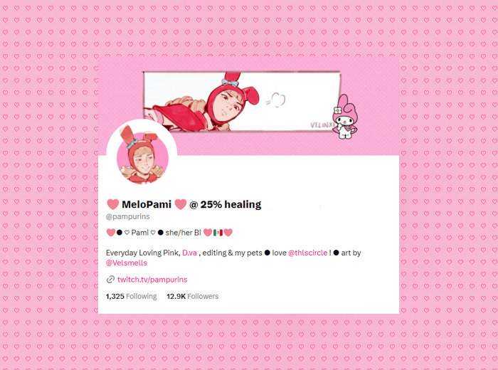 🩷 MeloPami 🩷 @ 25% healing tweet media