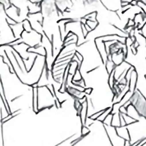 ♥︎ tifa storyboards from the rebirth material ultimania