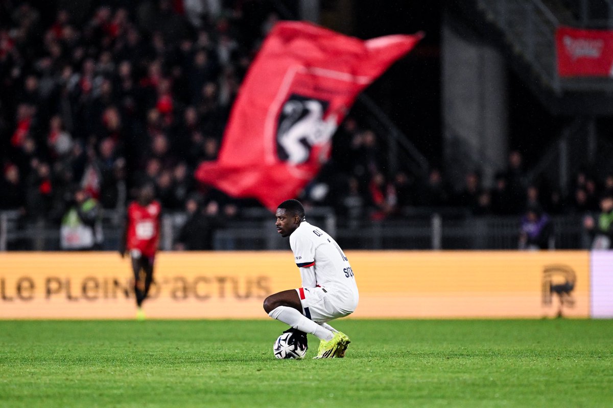 ActuFoot_'s tweet photo. LE PIRE CAUCHEMAR DU PSG SOUS QSI : 𝗟𝗘 𝗦𝗧𝗔𝗗𝗘 𝗥𝗘𝗡𝗡𝗔𝗜𝗦. 😈❤️🖤

8 victoires. 💪 https://t.co/h9UdLiKERT