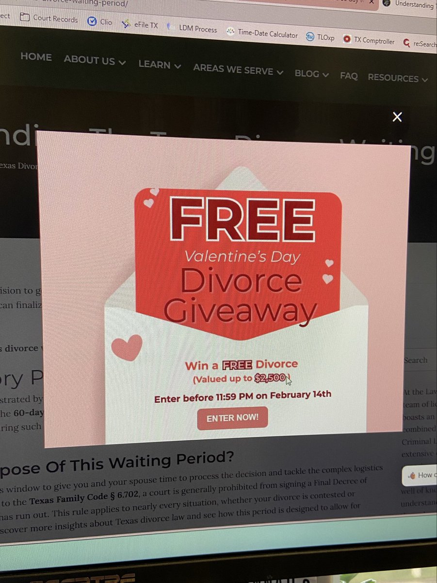 [gestures to you] its free divorce