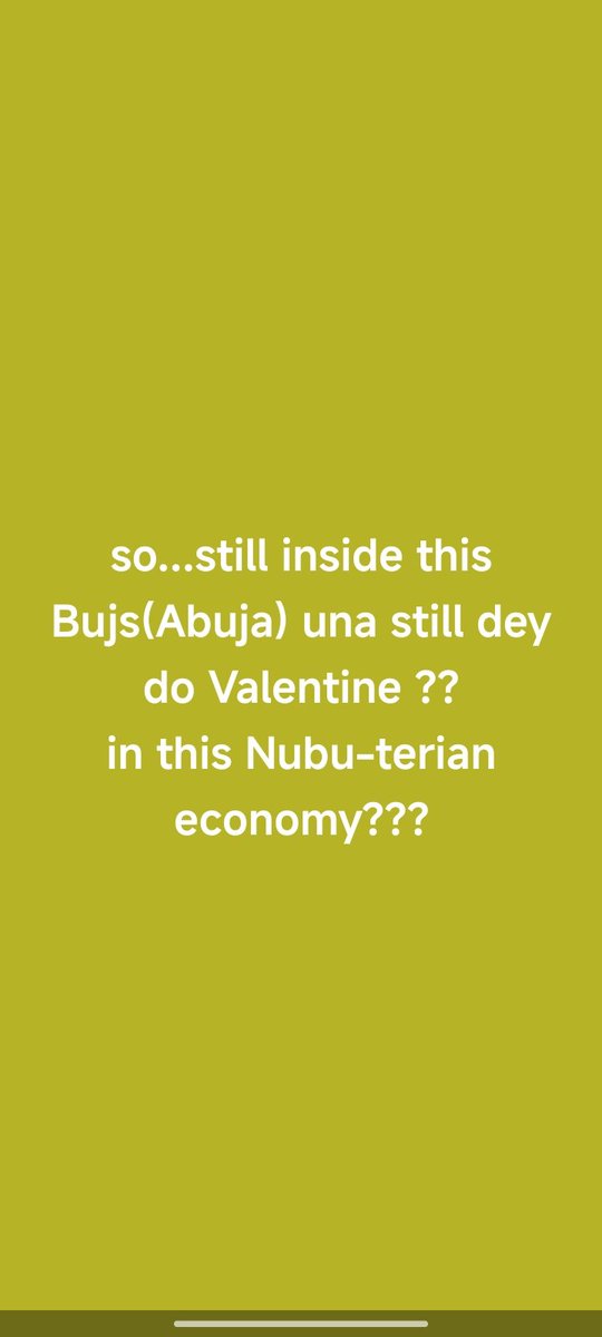 this Nubu-terian economy??🤧🤣💔