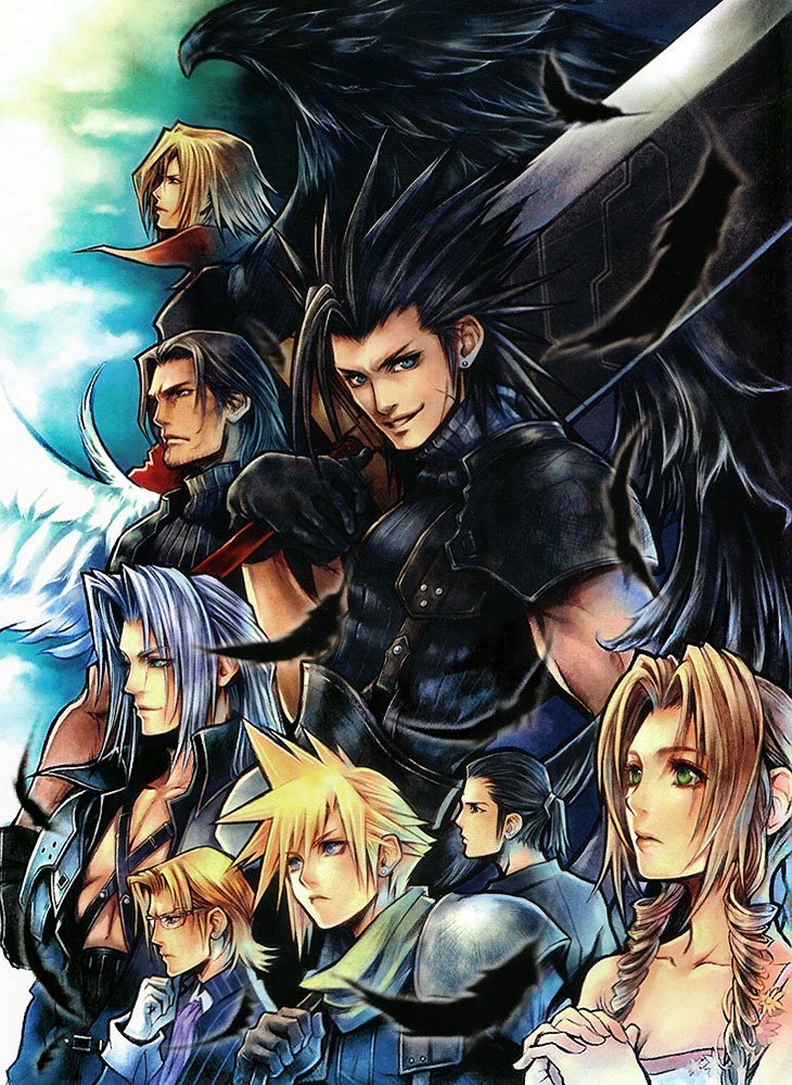 VideoArtGame's tweet image. Official art | Crisis Core: Final Fantasy VII

Artist: Tetsuya Nomura