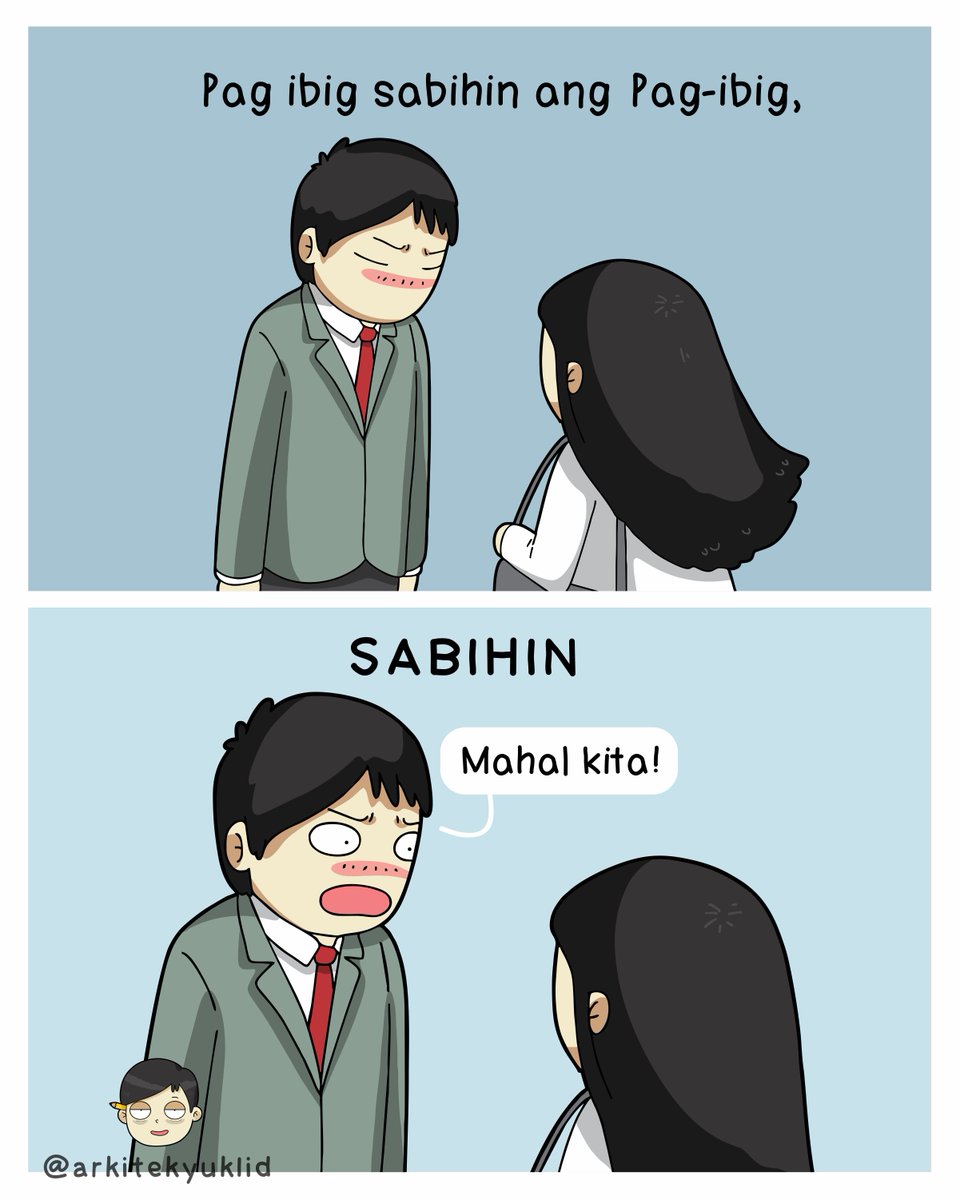 "Pag ibig sabihin ang pag-ibig, sabihin." - BLKD