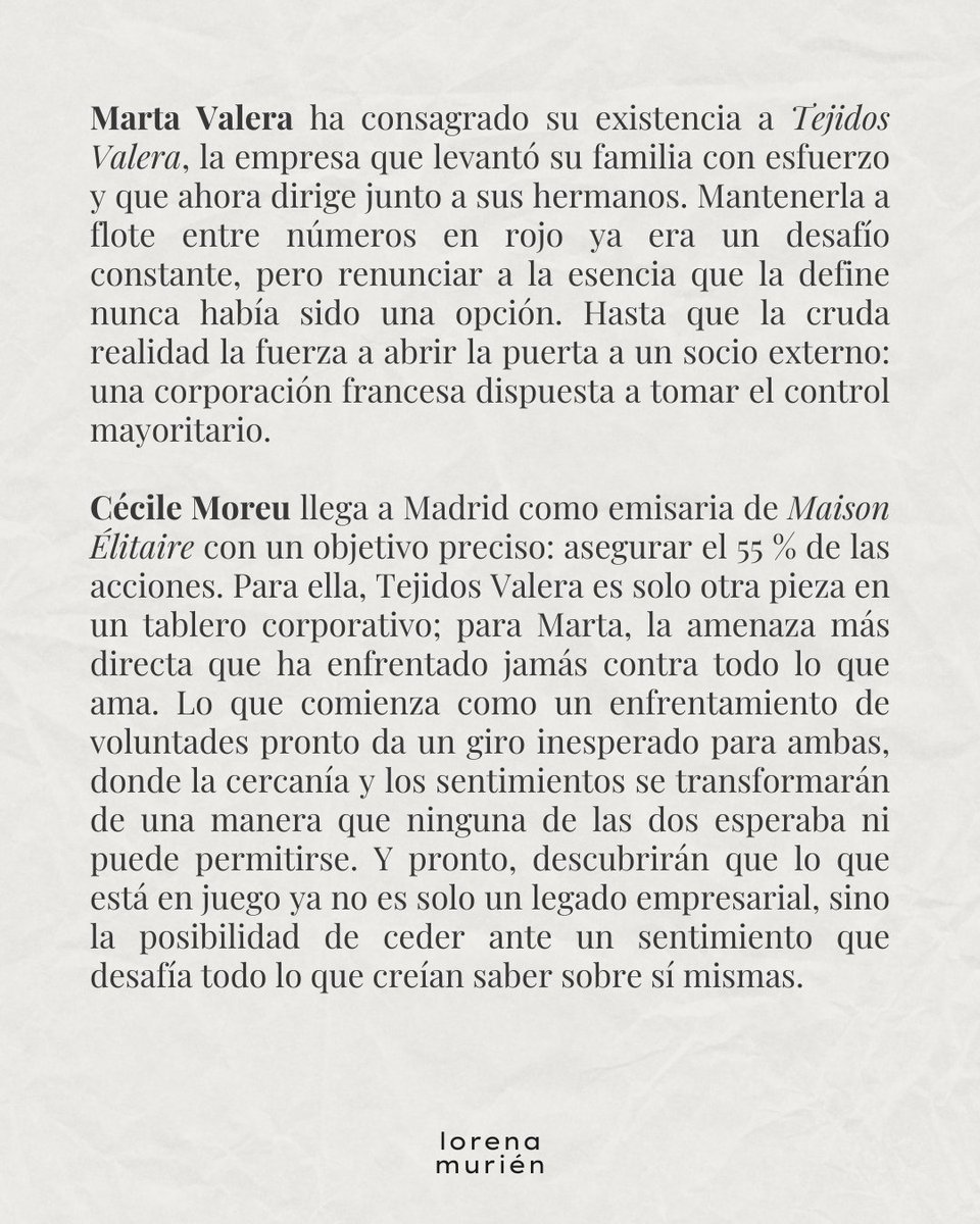 Lorena Murién 🖋️ tweet media