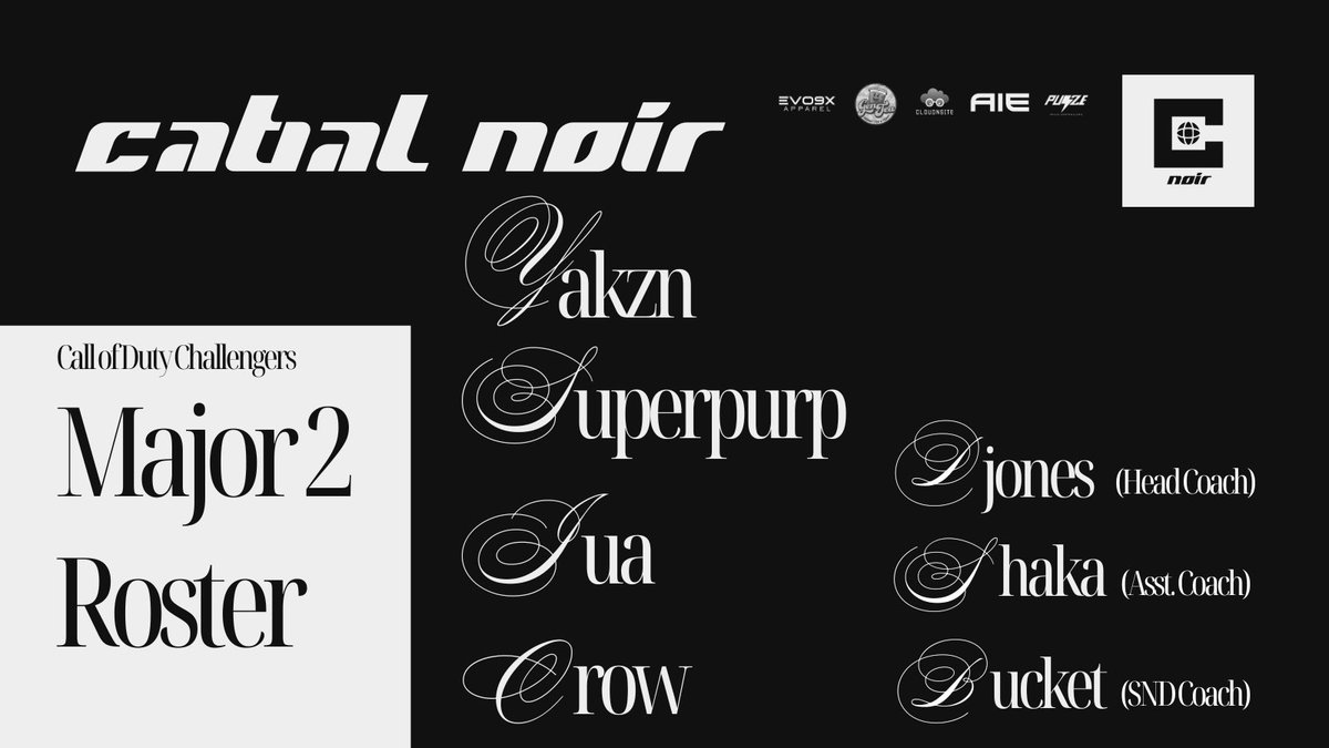 Cabal Noir COD Team tweet media