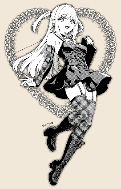 RT @1_sakiechan: モノクロ練習用ミサミサ