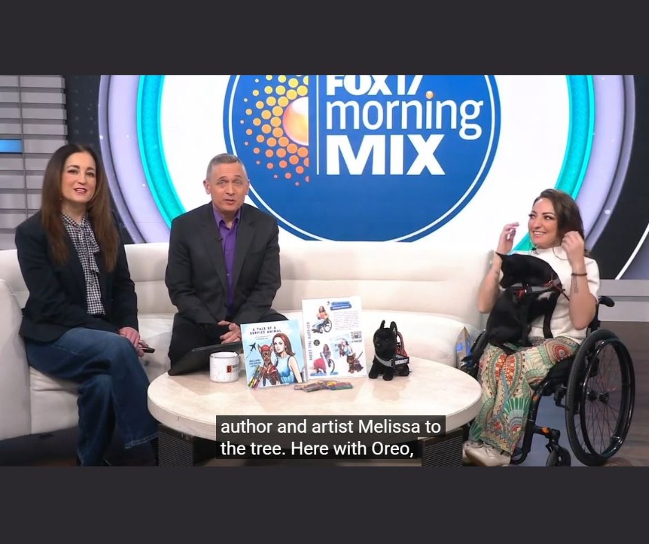SPINALpedia's tweet image. Melissa Divietri, a paraplegic &amp;amp; disability advocate using art and literature to spread awareness, has written a children's book about her service animal Oreo, "A Tale of a Service Animal."

spinalpedia.com/community/vide…

#childrensbook #serviceanimal #paraplegic