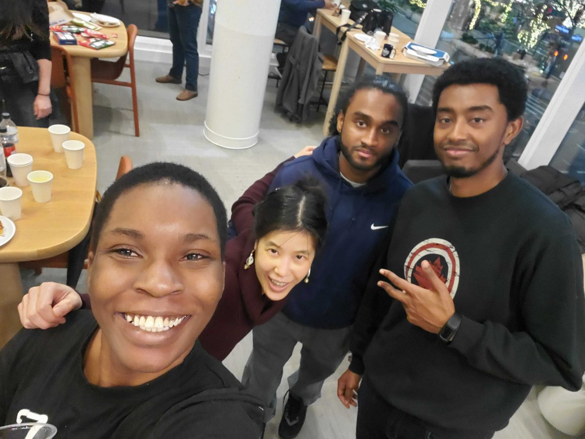 Our Future Code Cohort 2 came together in NYC to connect face to face sharing ideas, laughs, and lots of pizza

In an industry where relationships matter, community comes first.
Support, curiosity, collaboration. This is Codesmith. 💙

Learn more: hubs.ly/Q042lZWw0