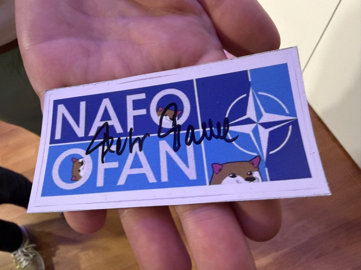 Based <a href="/prezidentpavel/">Petr Pavel</a> in Munich at public #MSC2026 Event - He‘s a Fella #NAFO