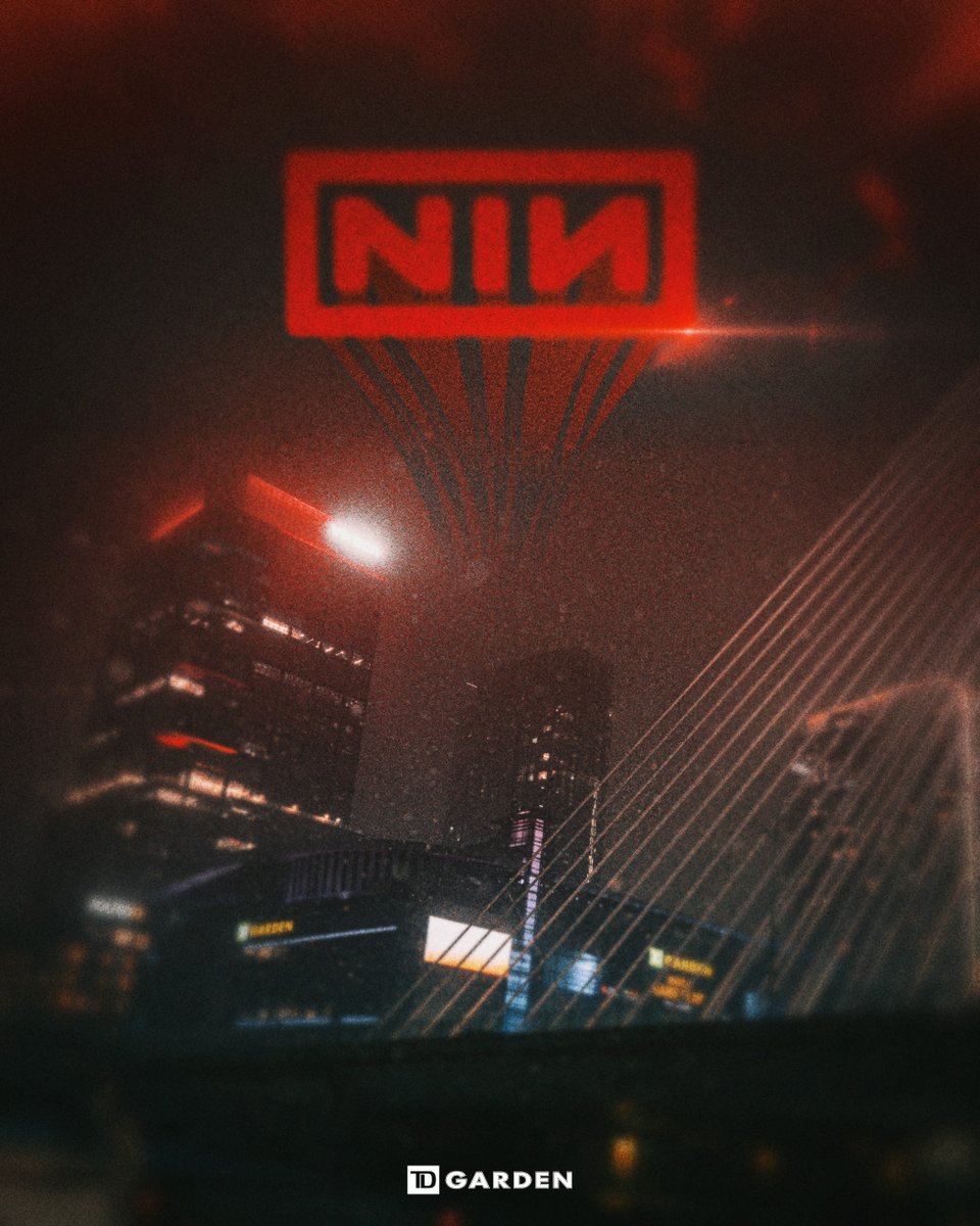 tdgarden's tweet photo. TONIGHT 🤘 NINE INCH NAILS 🤘 TD GARDEN https://t.co/xYf8F8Tnt8
