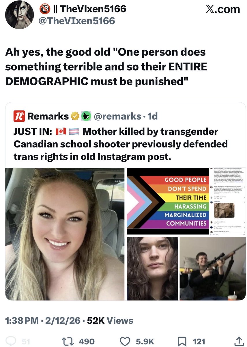 Jwhitty16's tweet photo. This guy turning off his comments proves the vacuous contempt for the truth and lack of morality of Trans terrorists. #BTSxGQ #canadiantrans #loveisland https://t.co/ZoiaNP9LKk