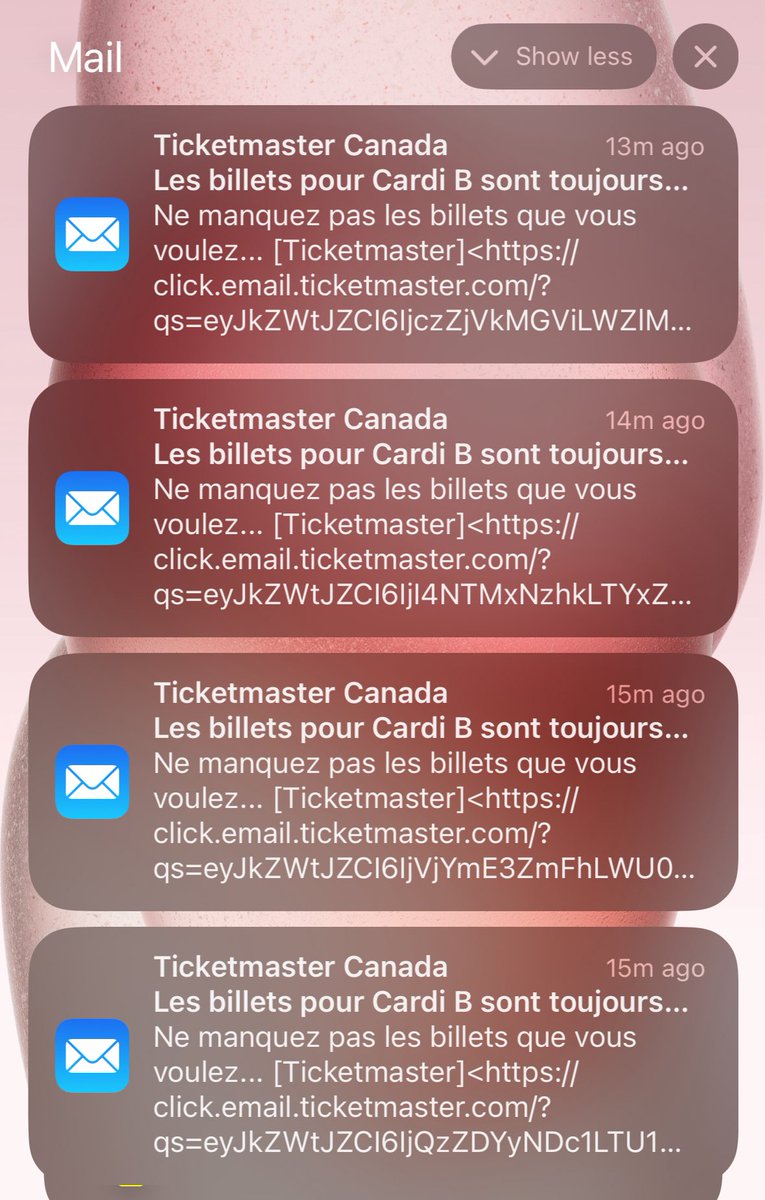 onikaspen__'s tweet photo. what type of payola is this💀💀
4 emails for a show i never searched up nor is in my city…😭😭 #notselling https://t.co/g3Ol5NlppL