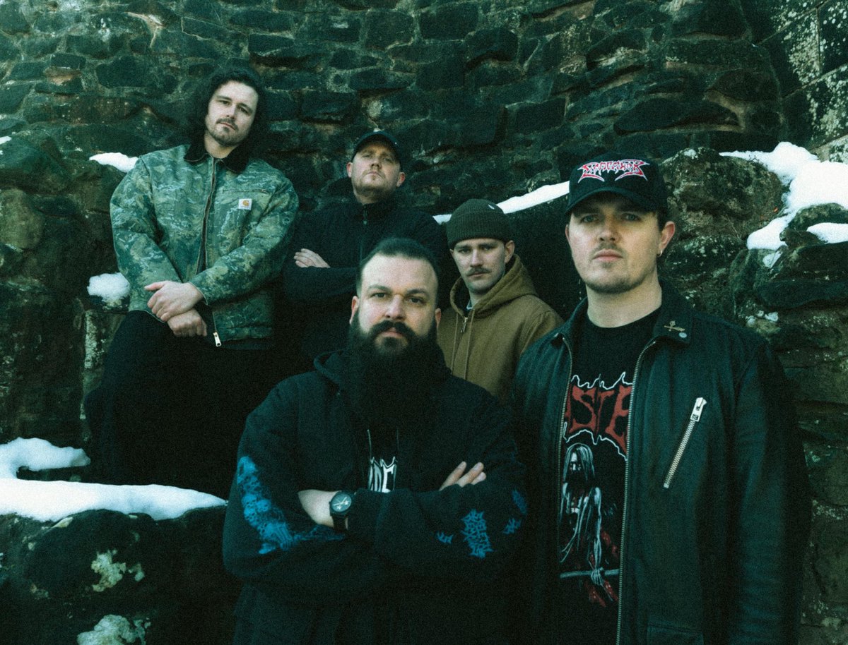 Dying_Realm's tweet photo. ⛓️Dying Realm 2026⛓️

Vocals - David Blaney
Guitar - Jake Murray
Guitar - Sam Thompson
Bass - Tom Stokes
Drums - Mitch Dornan

#ukdeathmetal #deathmetal #osdm https://t.co/tGGbKzOS1Z