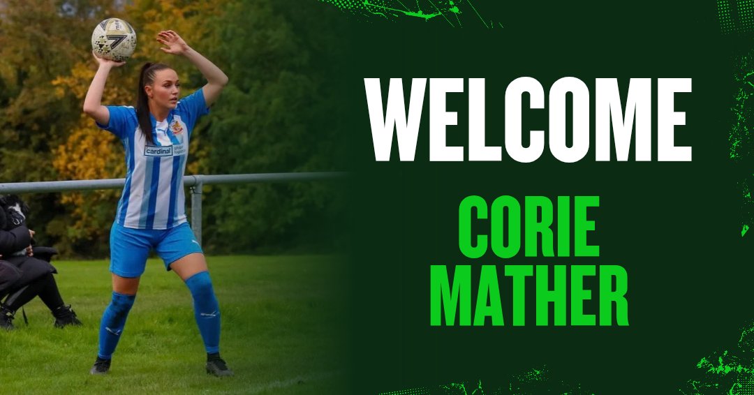 Welcome to the Dabbers Corie🌟

We are pleased to announce the signing of Corie Mathers on dual registration with  Wythenshawe FC ✍️

(1/2)