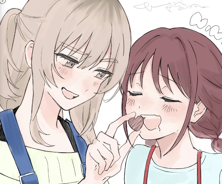 色塗りに沼ったのでになももバレンタインはないです(T_T)