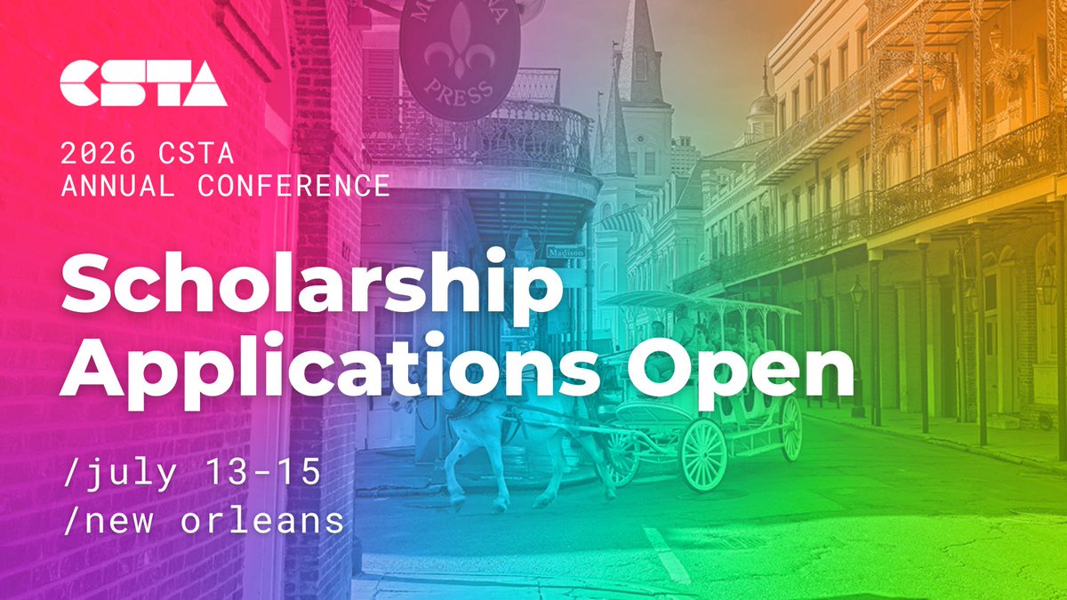 CS Teachers Association (CSTA) tweet media