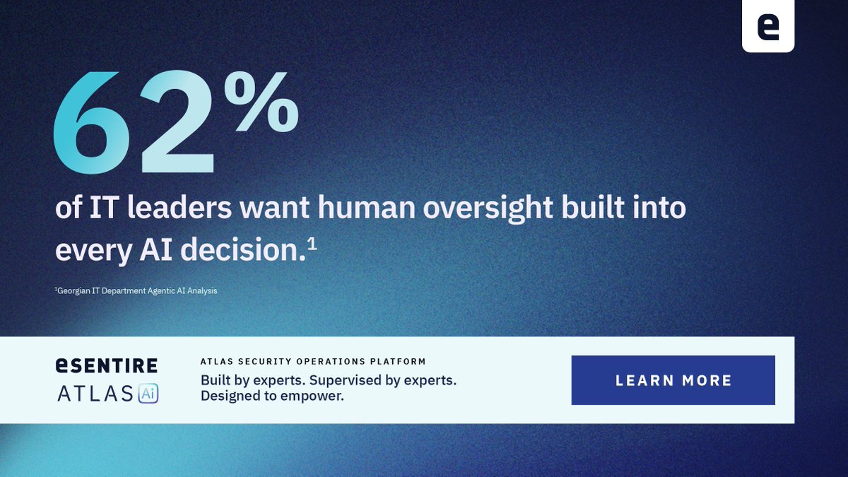 eSentire tweet media