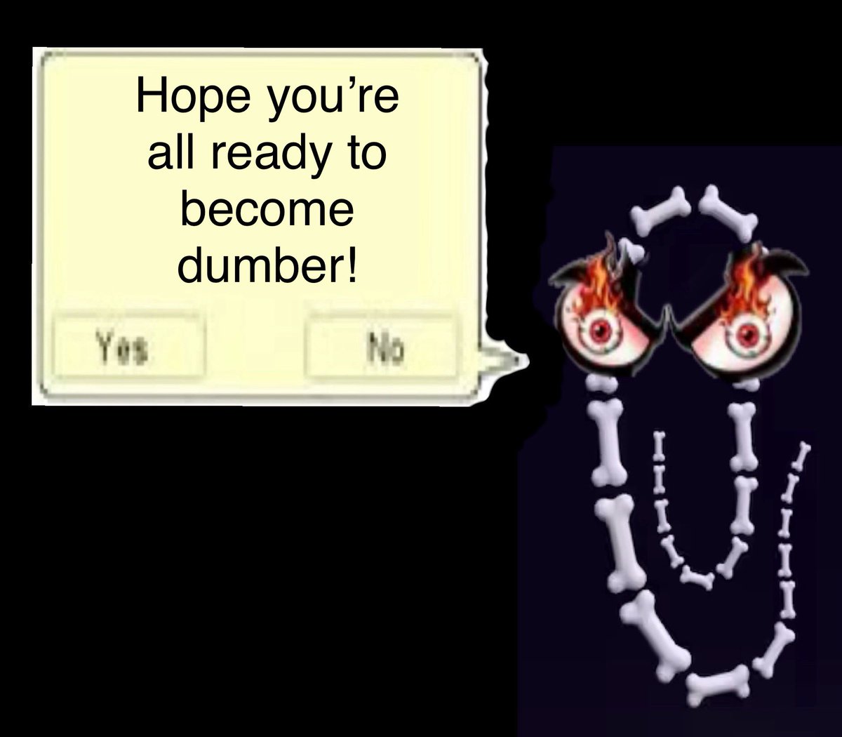 For a low fee the all New Evil ClippyAI will give you horrible advise, wrong directions and answers to your math equations as well as late reminders and tell you how dumb you are! <a href="/__LaPine__/">LaPine</a> <a href="/SkeletonCrewLab/">Skeleton Crew Labs</a> <a href="/AdamJKass/">ajk517.eth</a> <a href="/RetroWallSt/">Tim Collins</a>