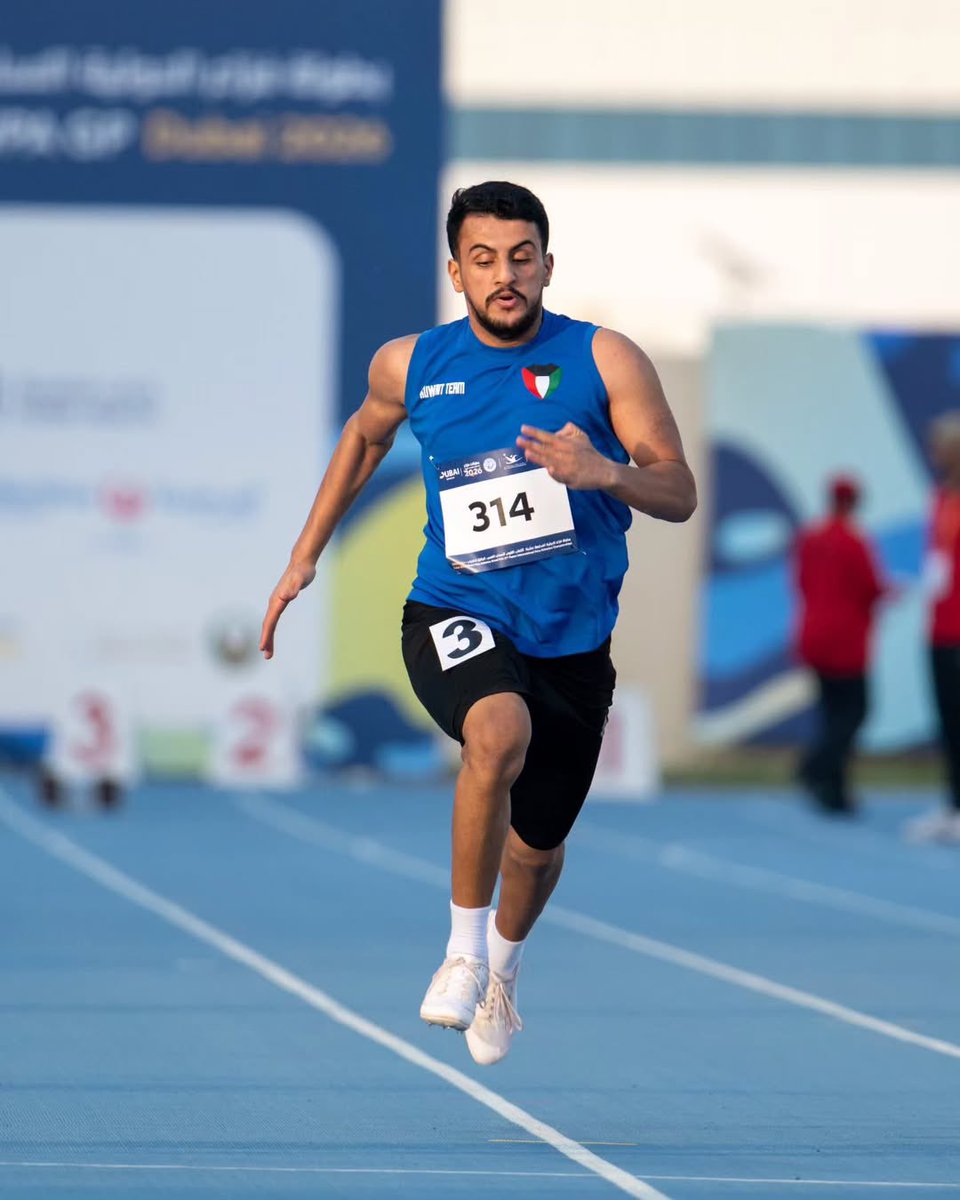q8bscb's tweet photo. إنجاز جديد للبطل محمد العازمي في سباق 400م – فئة T12
ضمن Fazza International Para Athletics Championships 🇦🇪
كسر رقمه بحوالي 4 ثواني 👏
أداء ممتاز ومستوى يثبت تطوره  💪
⏱️ الفارق بينه وبين التأهل إلى
الألعاب الآسيوية البارالمبية اليابان 2026
لا يتجاوز 50 جزء من الثانية فقط! https://t.co/w9LM6X5FLN