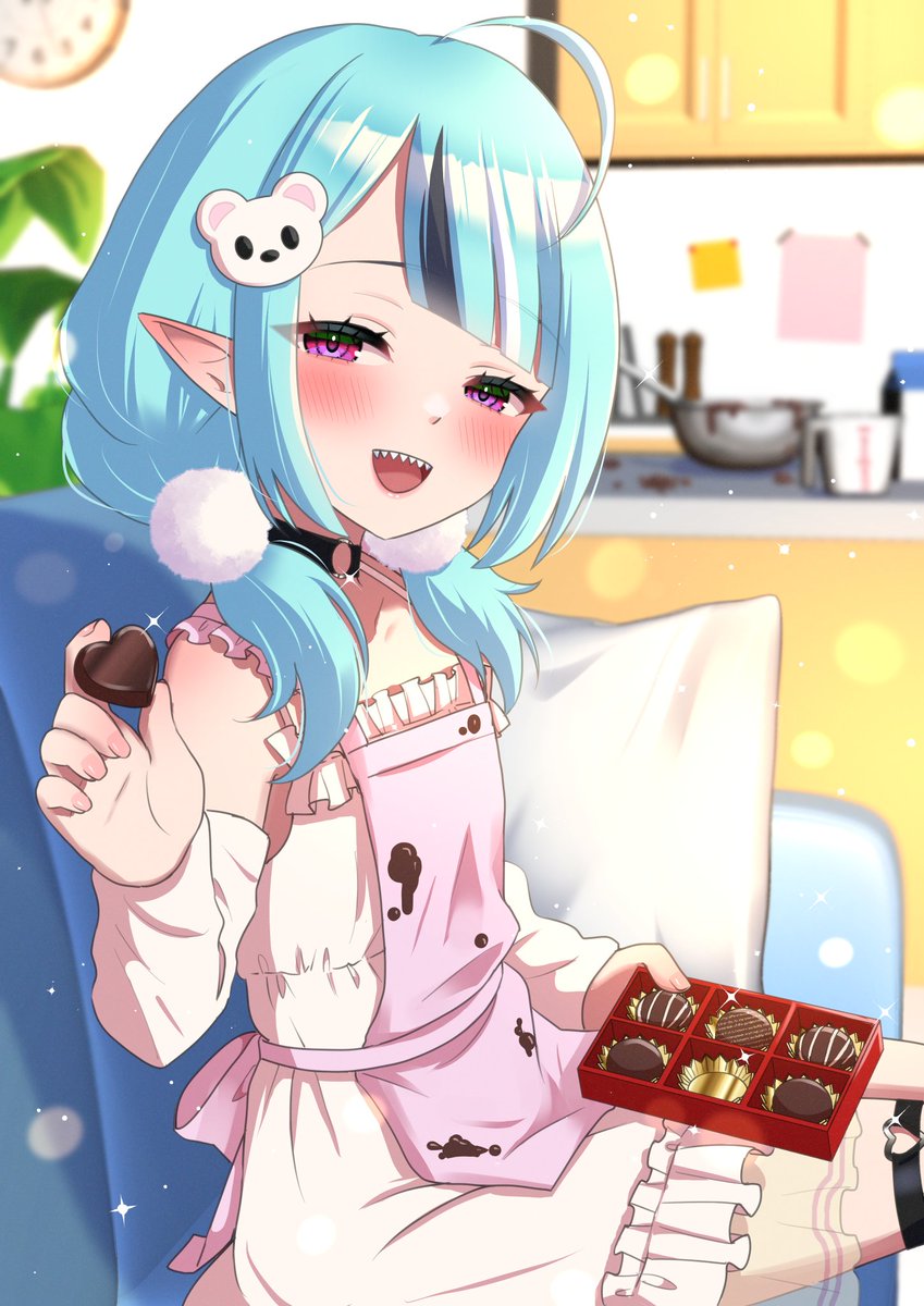 Happy Valentine's Day!! :D
would you like to share some chocolate? >~< made them just for you! :3
uhhmm you don't mind doing the cleanup though right...
🎨erenshu
#Zenyart