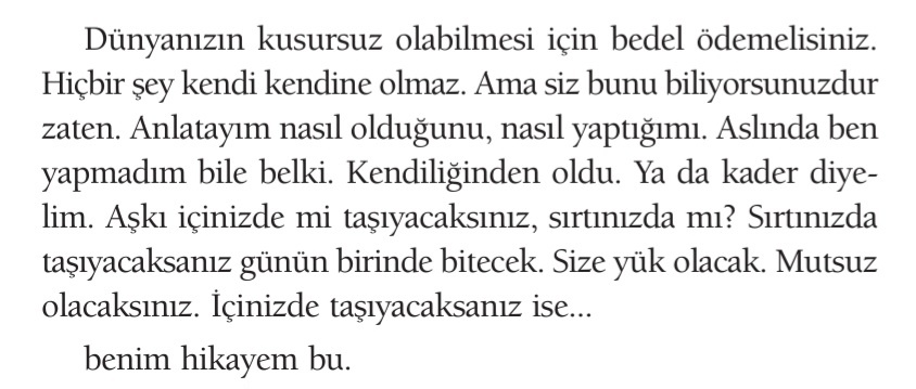 aşk için bir vaha değil aşka otağ yaratan