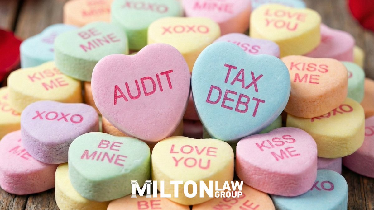 miltonlawgroup's tweet photo. Roses are red, violets are blue, the IRS wants a date, but we have a plan for you. 🌹

Don't let tax debt break your heart this year. At Milton Law Group, we can help you break up with the IRS for good.

Happy Valentine's Day!

#taxseason #taxtips #IRSHelp #taxdebt #taxtwitter https://t.co/5rZ72eKCwT