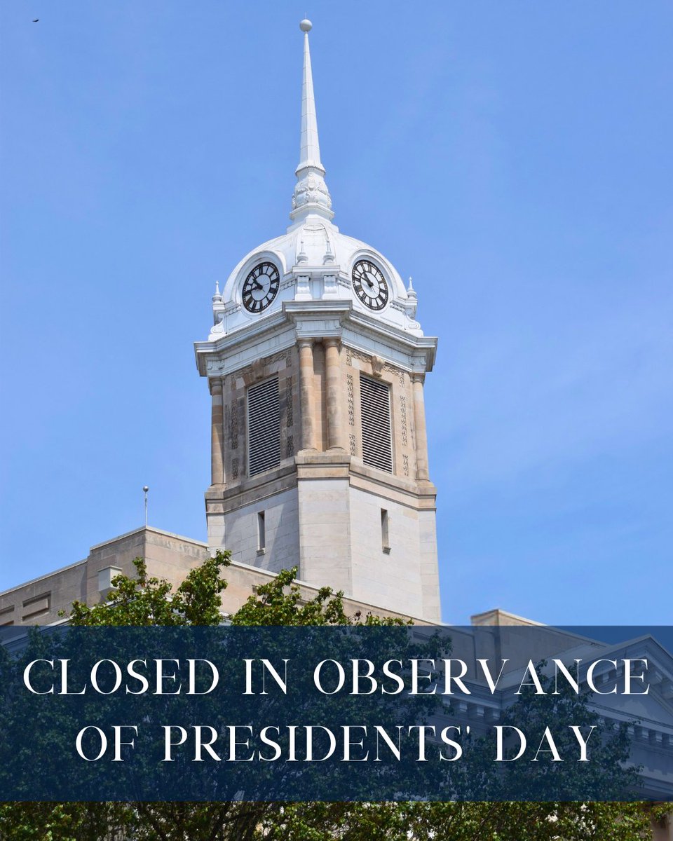 experiencemaury's tweet image. Happy Presidents Day! Today, the Maury County Visitors Bureau is closed in observance of Presidents' Day as we honor the leaders who have shaped our nation.

#presidentsday #closed #ExperienceMaury