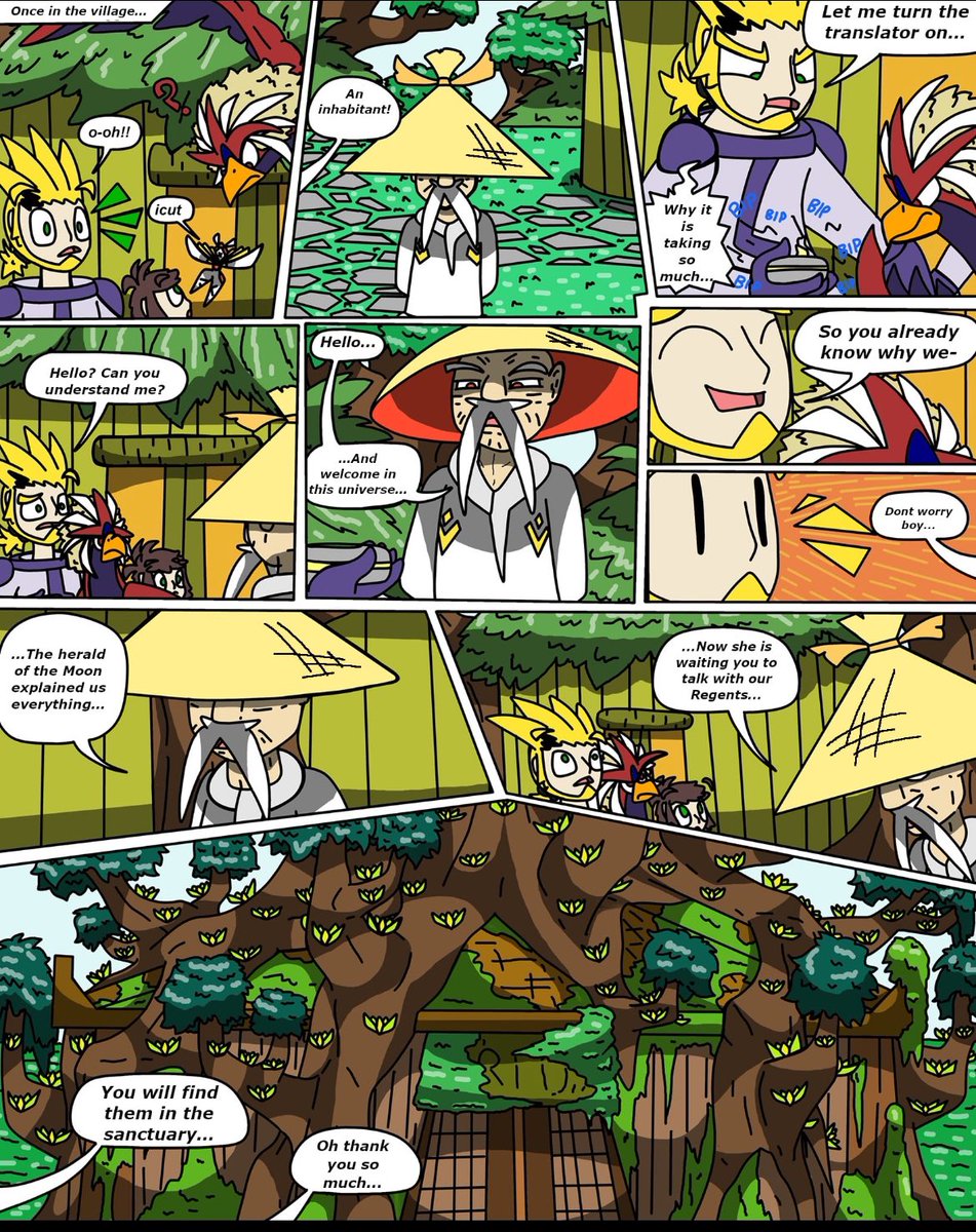 Paulbagnot's tweet photo. SECOND PART OF THE SECOND OVA, #Thegreatdevourer(1/4) good read ^^
#Pokemon #PokemonLegendsZA #pokemonfanart #Pokemon30thAnniversary #pokemonau #pokemonfanfic #lunala #zeraora #kartana #Guzzlord #Ultrabeasts #pokemonusum #pokemonart #kartana #shiftry #sceptile #torterra https://t.co/och8dwjenU