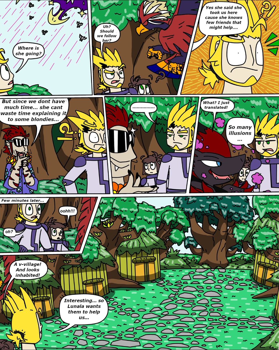 Paulbagnot's tweet photo. SECOND PART OF THE SECOND OVA, #Thegreatdevourer(1/4) good read ^^
#Pokemon #PokemonLegendsZA #pokemonfanart #Pokemon30thAnniversary #pokemonau #pokemonfanfic #lunala #zeraora #kartana #Guzzlord #Ultrabeasts #pokemonusum #pokemonart #kartana #shiftry #sceptile #torterra https://t.co/och8dwjenU