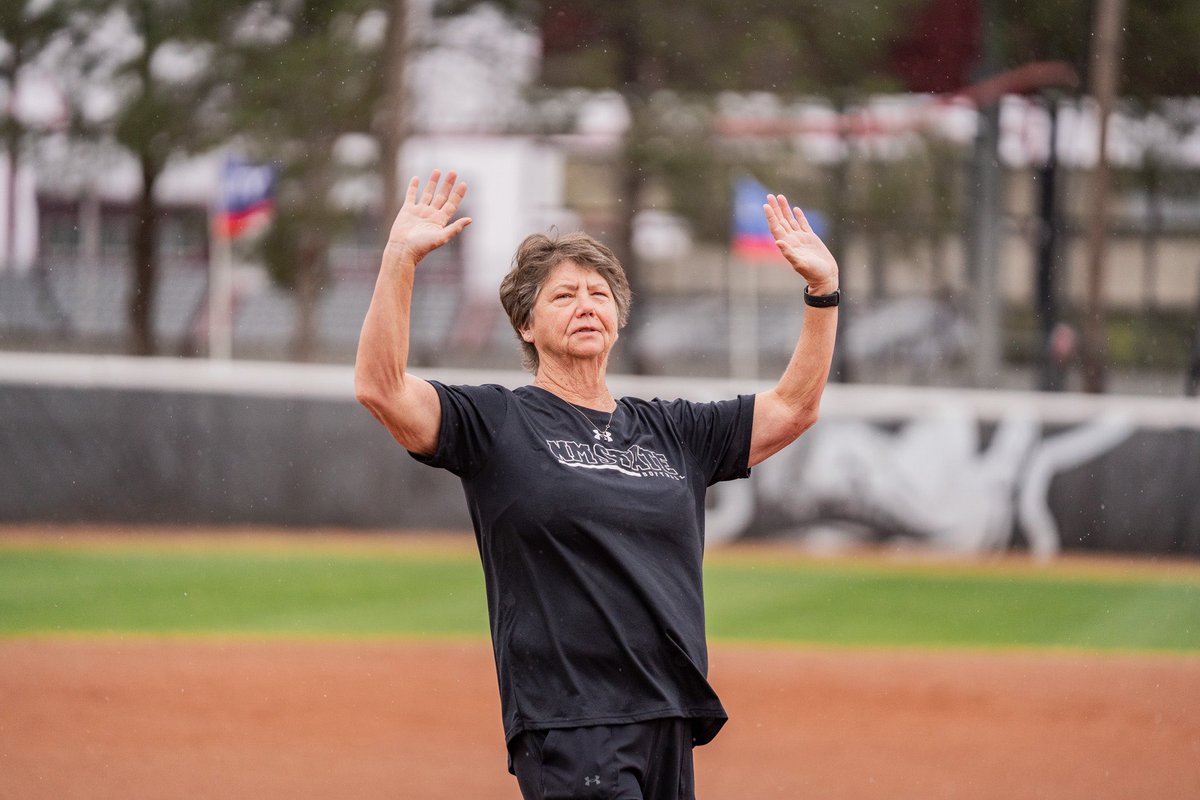 NMStateSoftball's tweet photo. Truly one of a kind! Happy retirement, Coach Ro!🫶 

#AggieUp https://t.co/0GIHILpdGi