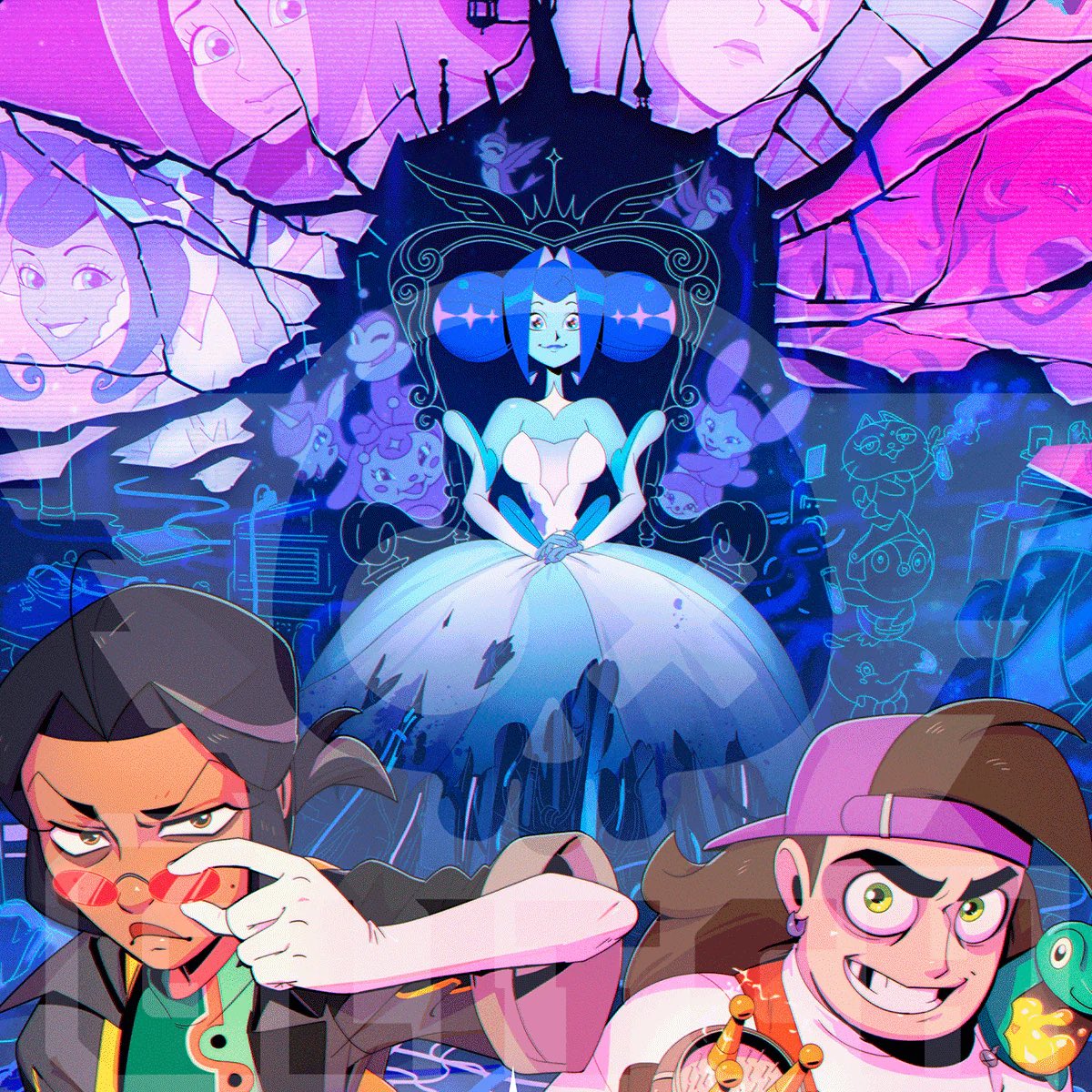 🚨‘Knights of Guinevere’ has officially been greenlit at Glitch Productions.

Their first 2D animated show is now in full production for the first season.