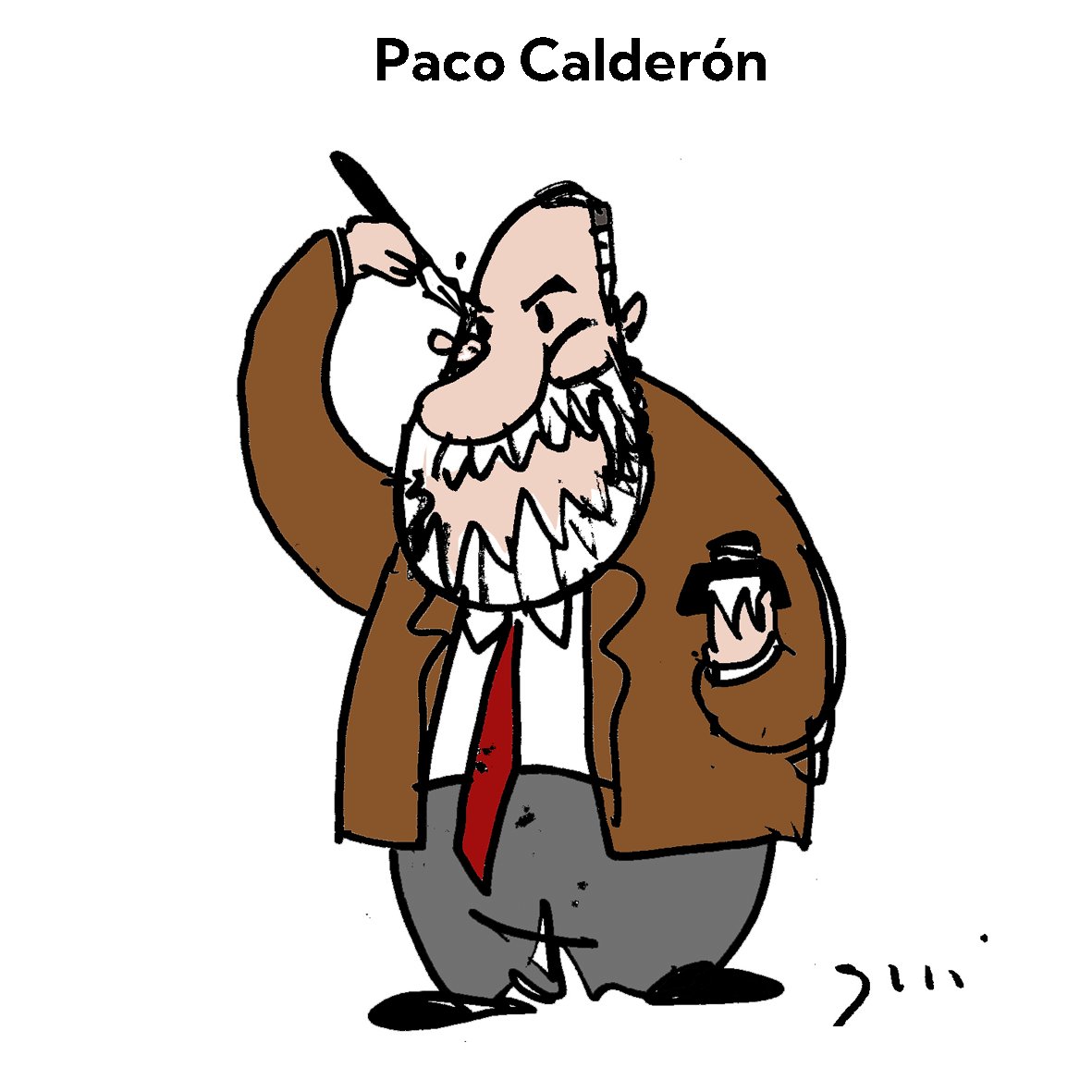 Es cumpleaños del genial <a href="/CartonCalderon/">PacoCalderónCartones🇲🇽❤️🇺🇦❤️🇮🇱</a> un genio de la caricatura que se pinta sólo. 
Felicidades querido Paco.