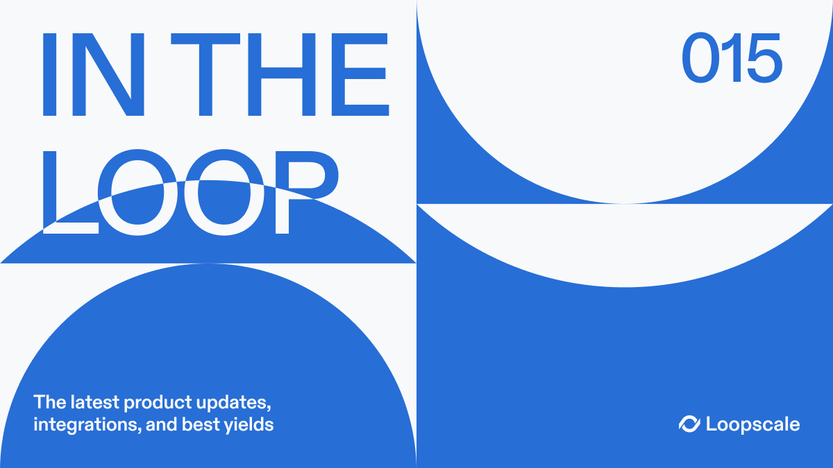 Loopscale's tweet photo. In The Loop #015.

Read on for a rundown of Loopscale strategies, integrations, product updates, and the best yields. https://t.co/4Dvqg8p3mM