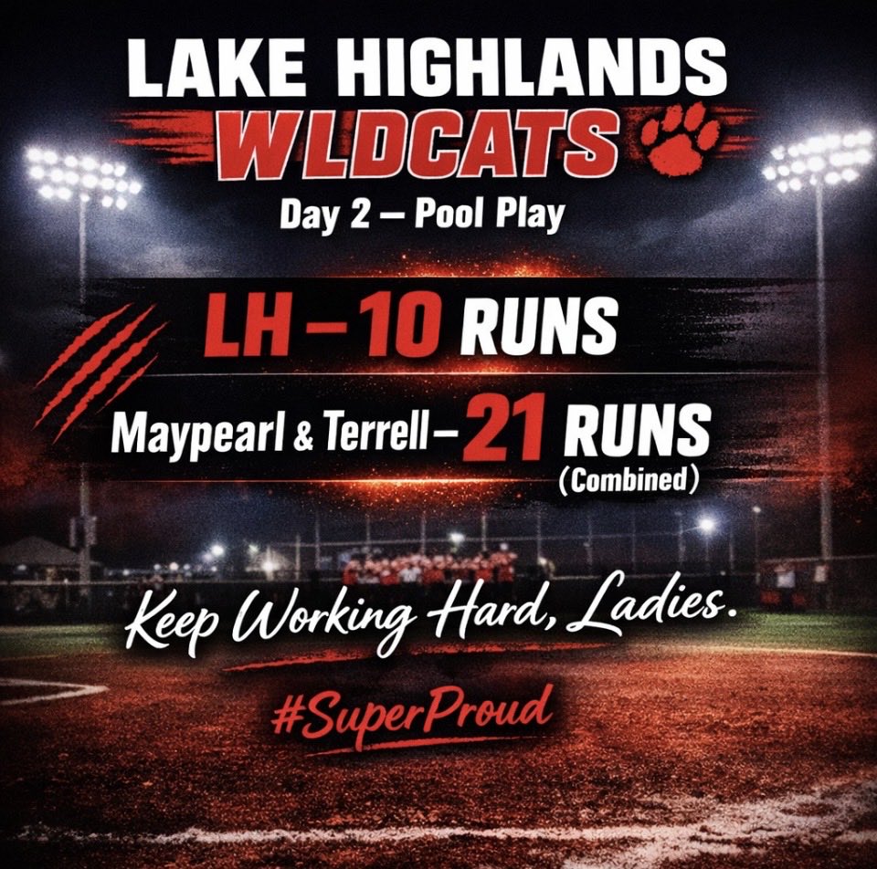 LHHS Softball & FMMS Pre-Athletics tweet media